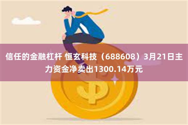 信任的金融杠杆 恒玄科技（688608）3月21日主力资金净卖出1300.14万元