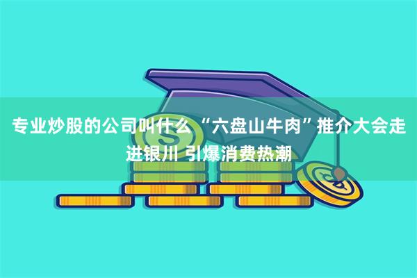 专业炒股的公司叫什么 “六盘山牛肉”推介大会走进银川 引爆消费热潮